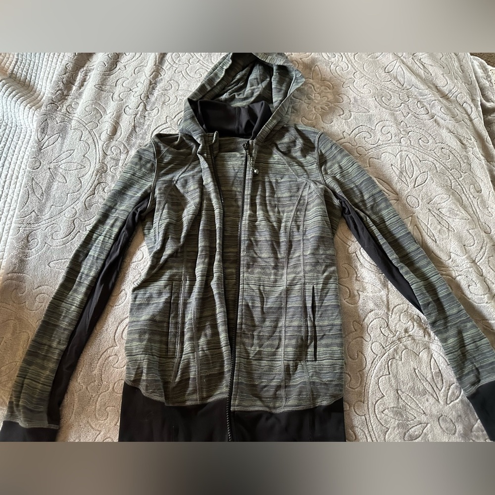 Lululemon Athletica Define Jacket Gray and Black